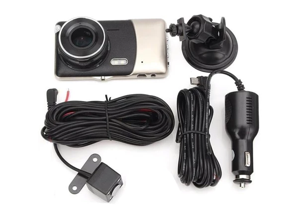 Zhltools Gece Görüşlü Full Hd Araç İçi Kamera Park Sensörü 4 İnç 1080P - 5