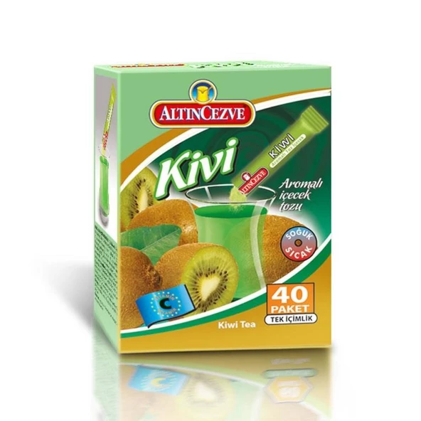 Altıncezve Kivi Aromalı Tek İçimlik İçecek Tozu 40 x 1.5 Gr - 10lu PAKET - Resim 3