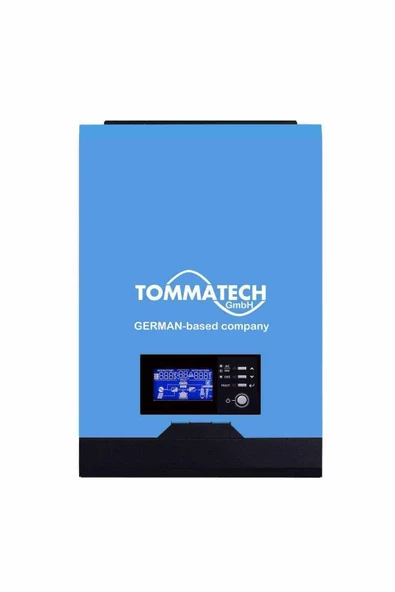 TommaTech New 1K 12V MPPT 1Faz Akıllı İnverter Çevirici İnvertör