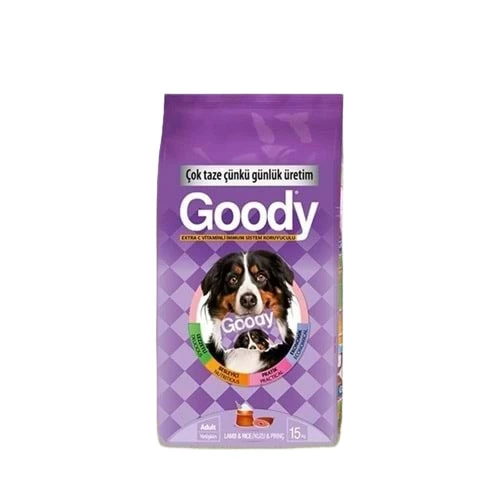 Goody C Vitaminli Lamb Kuzulu Pirinçli Yetişkin Köpek Maması 15 Kg