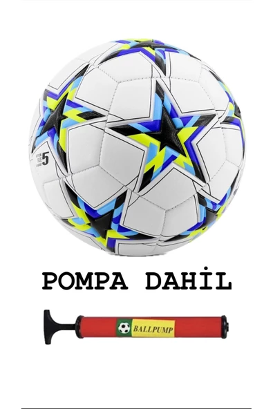 HLL Sports    Futbol Topu Pompalı Sert Zemin Halı Saha Futbol Topu No:5