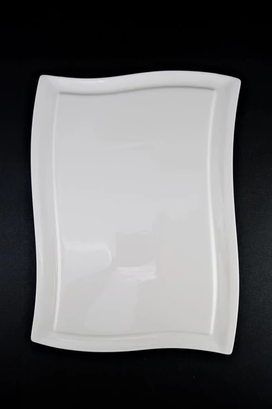 Digithome Bone Porselen Servis Sunum Steak Tabağı – ES 40 - Resim 2