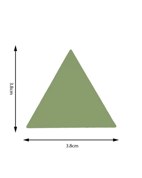 Kamei Şekilli Delgeç Üçgen 3.8 cm KM8815 - 5