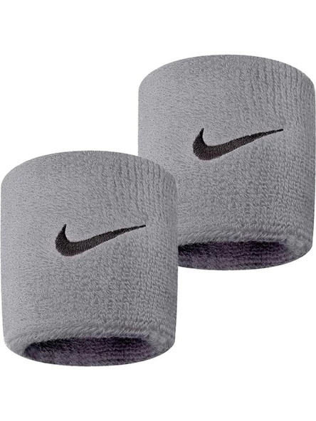 Nike Havlu Kol Bandı Swoosh Kısa Gri Bileklik N.NN.04.051.OS - 2