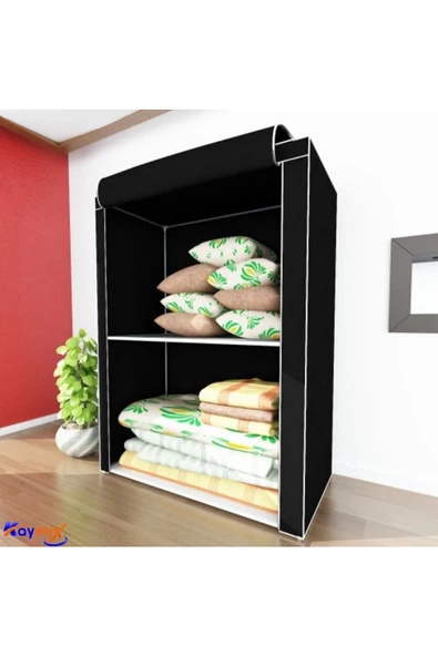 YükselenTicaret Güçlendirilmiş Çelik Profil Yorgan Hurcu Bez Dolap - 2