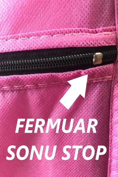 Burak Çelik Borulu Plastik Raflı Tema I?stanbul Bez Dolap Gardırop - 3