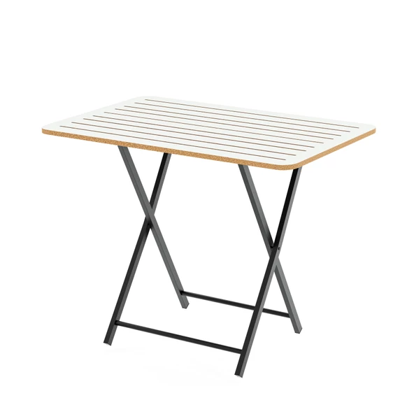 Eportatif 4 Kişilik Bistro Takım Bahçe Masa Sandalye Beyaz 1428 - 4