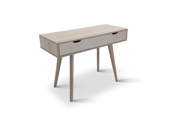 Vipa Çekmeceli Ahşap Ayaklı Dresuar - Gri Lignano - 2