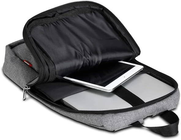 Atlantis Gri Notebook ,Laptop , Dizüstü Bilgisayar, Sırt Çantası - 2