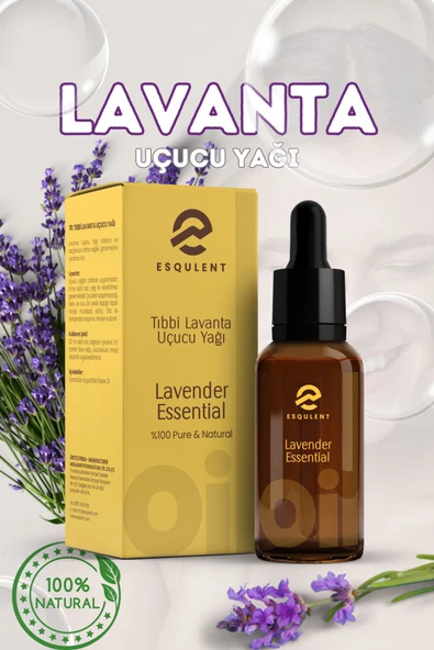 Esqulent Tıbbi Lavanta Uçucu Yağı