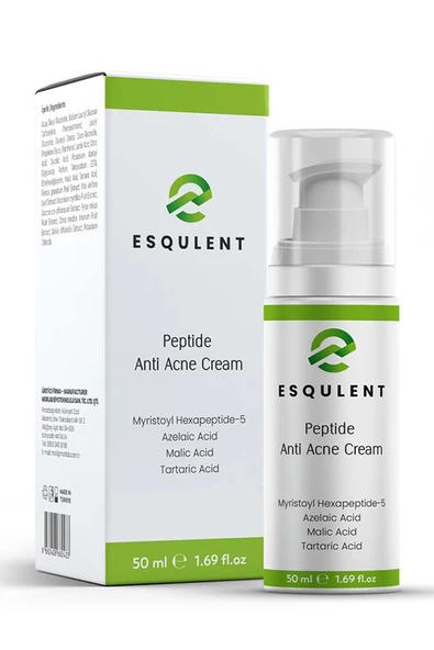 Esqulent Peptitli Akne Ve Sivilce Karşıtı Yüz Kremi - 4