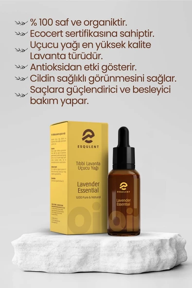 Esqulent Tıbbi Lavanta Uçucu Yağı - 5