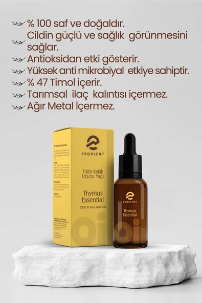 Esqulent Tıbbi Kekik Uçucu Yağı 10 Ml - 4