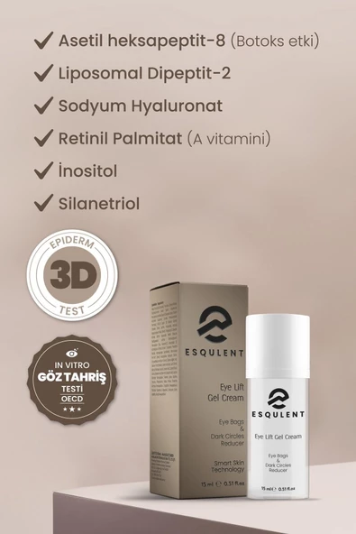 Esqulent Lifting Etkili Göz Kremi 15 ml - 2