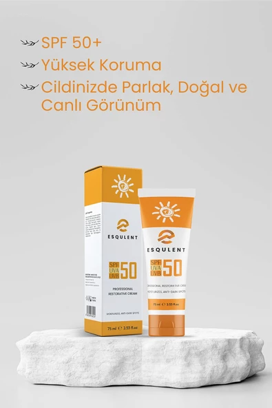 Esqulent 3'lü Cilt Bakım Seti (cilt Temizleyici, Cilt Nemlendirici, Güneş Kremi Spf 50+) - 5