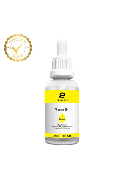 Esqulent Vitamin AEC Serum- Vitamin A, E ve C içeren Canlandırıcı, Aydınlatıcı Serum 30 ml