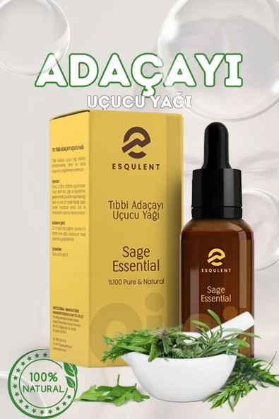 Esqulent Tıbbi Adaçayı Uçucu Yağı 10 Ml