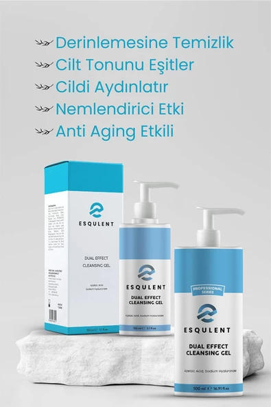 Esqulent Çift Etkili Temizleme Jeli 500 Ml - Dual Effect Cleansing Gel - 2