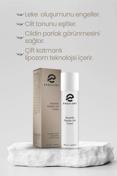 Esqulent Peptitli Lekelere Karşı Cilt Beyazlatıcı Yüz Krem Cilt Tonunu Eşitler Ve Parlaklaştırır - 3