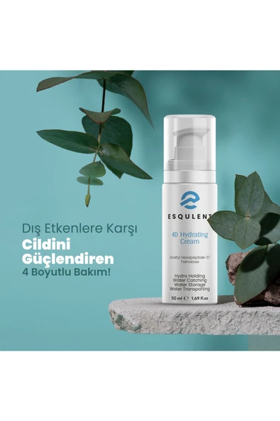 Esqulent Kırışıklık Karşıtı 4 Boyutlu Gece Gündüz Nemlendirici Bakım Kremi E Ve C Vitamin Destekli - 4
