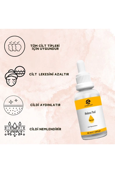 Esqulent Melano Peel Serum -leke Karşıtı Etkili Serum 30 ml - 3