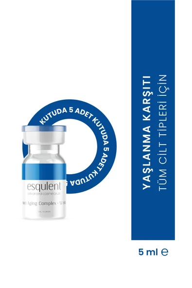 Esqulent Anti Aging Complex 1 Ha Cilt Serumu Cildin Yeniden Yapılanmasını Sağlar