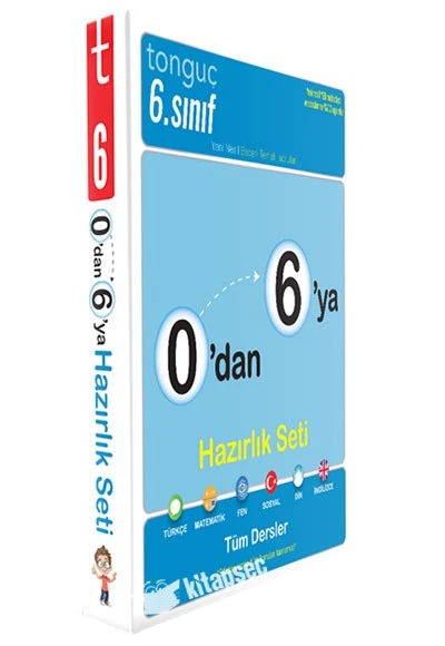 0`dan 6`ya Konu Anlatımlı Soru Bankası Seti Tonguç Akademi