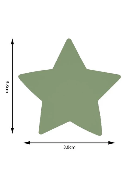 Kamei Şekilli Delgeç Yıldız 3.8 cm KM8815 - 5