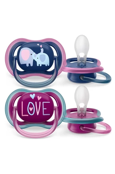 Philips Avent Ultra Air Emzik 18 Ay 2'li Kız - 2
