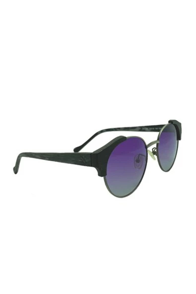 Burlington    Mod.5355 C.82 Ekartman 52-18 Siyah Gri Kadın Güneş Gözlüğü - 2