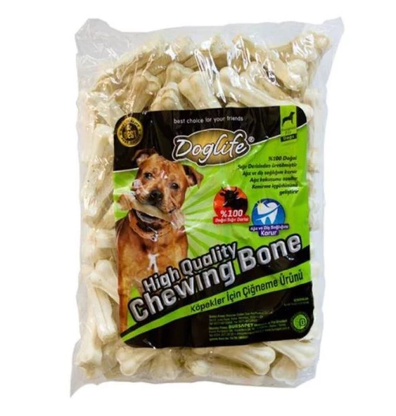 DOGLİFE PRESS KEMİK WHİTE 20 GR 100 LÜ