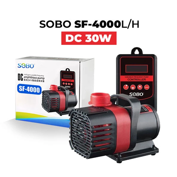 Sobo Debi Kontrollü DC Pompa 30W 4000 LtH 4,5 M