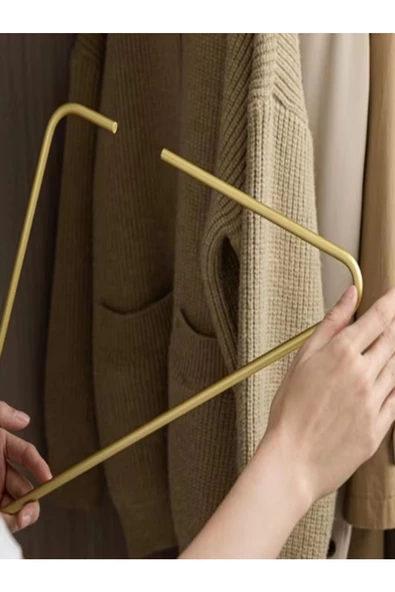 CimriKese Üçgen Askı, Şal, Pantolon, Kıyafet Askısı 5 Adet - 3