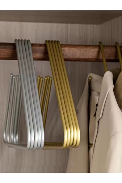 CimriKese Üçgen Askı, Şal, Pantolon, Kıyafet Askısı 5 Adet - 2