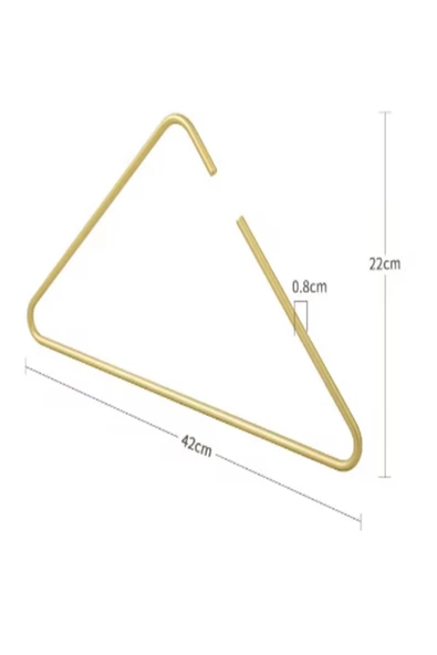CimriKese Üçgen Askı, Şal, Pantolon, Kıyafet Askısı 5 Adet - 4