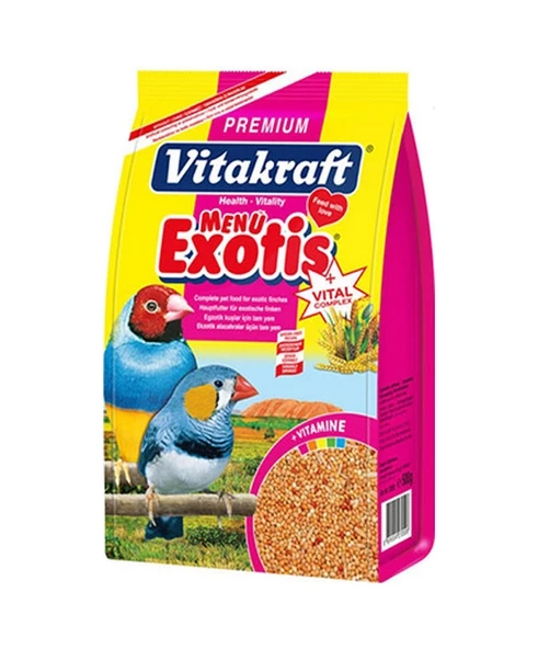 Vitakraft Menü Egzotik Kuş Yemi 500 G