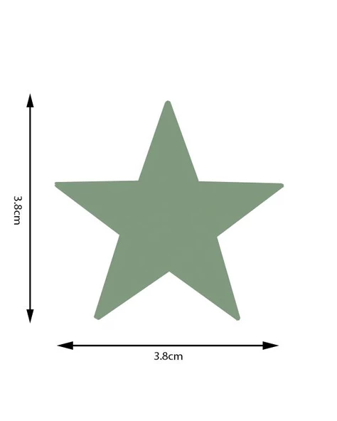 Kamei Şekilli Delgeç Yıldız İnce 3.8 cm KM8815 - 5