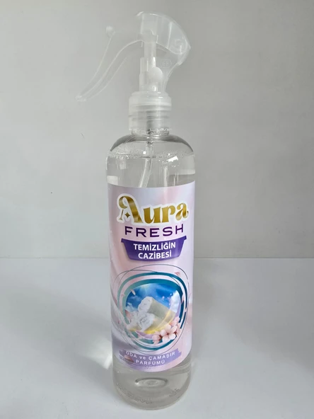Aura Fresh Bermet Kimya Temizliğin Cazibesi Oda ve Çamaşır Spreyi | 400 Ml