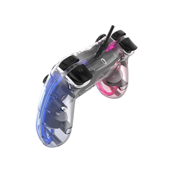 Frisby FGP-3856BT Android/IOS/PC Windows/P4/P3/Nintendo Bluetooth Kablosuz RGB Işıklı Game Pad - 3