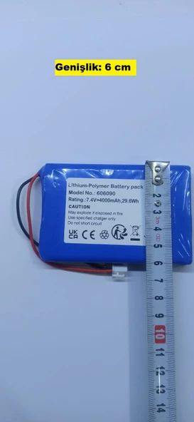 Uydu Yön Bulucu Batarya ( 7.4V - 4000 Mah ) - 3