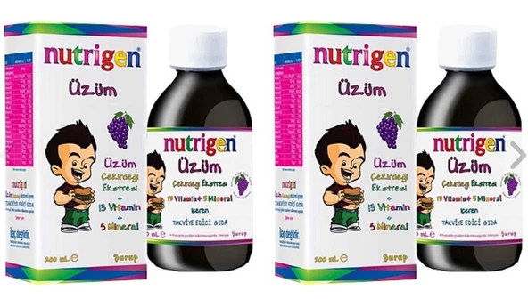 Nutrigen Üzüm Şurup 200 ml 2 Adet