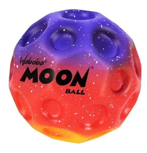 Waboba Rainbow Moon Ball Top Mor Kırmızı Sarı