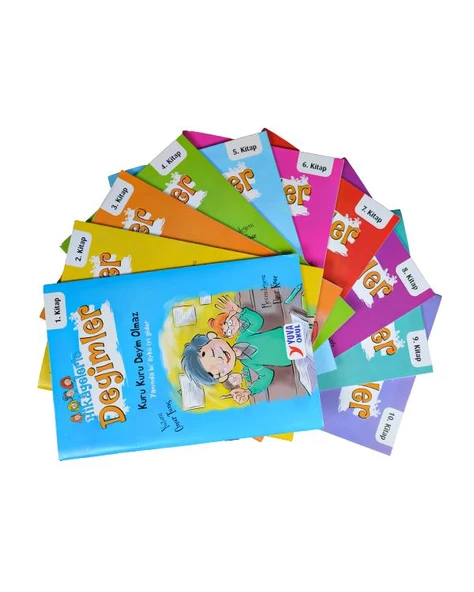 Hikayelerle Deyimler 3. ve 4. Sınıf 10 Kitap Yuva Okul - 2