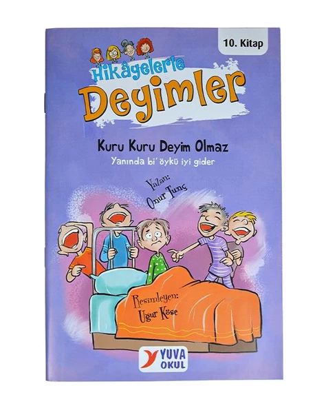 Hikayelerle Deyimler 3. ve 4. Sınıf 10 Kitap Yuva Okul - 3
