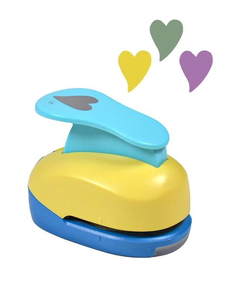 Kamei Şekilli Delgeç Kalp İnce 3.8 cm KM8815