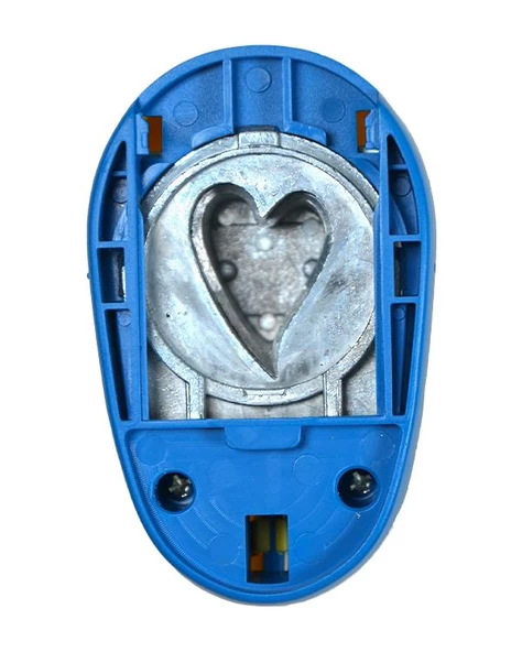 Kamei Şekilli Delgeç Kalp İnce 3.8 cm KM8815 - 6