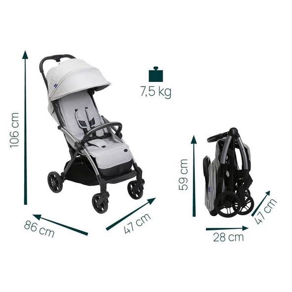 Chicco XPlus Bebek Arabası - 7