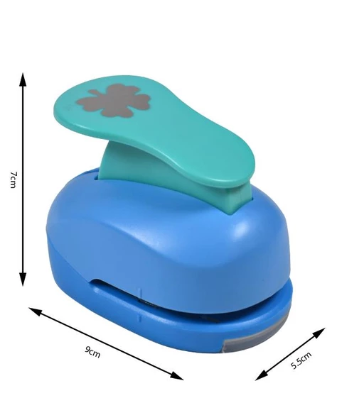 Kamei Şekilli Delgeç Yonca Yaprak 3.8 cm KM8815 - 2