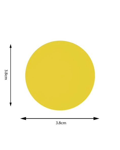 Kamei Şekilli Delgeç Daire 3.8 cm KM8815 - 5