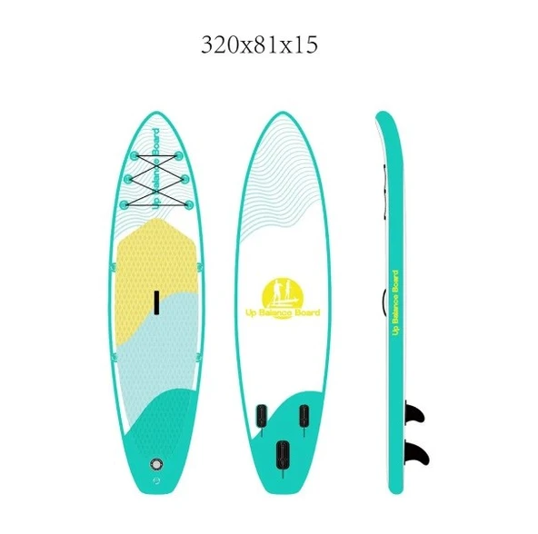 Şişme SUP Sörf Tahtası Sup Board Stand Up Paddle Board 320X81X15 Cm - 2
